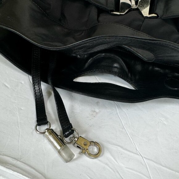 RUDSAK New Tote Bag Belt Shoulder Crossbody Nylon Leather Buckle Minimalist Ruch - Picture 5 of 16